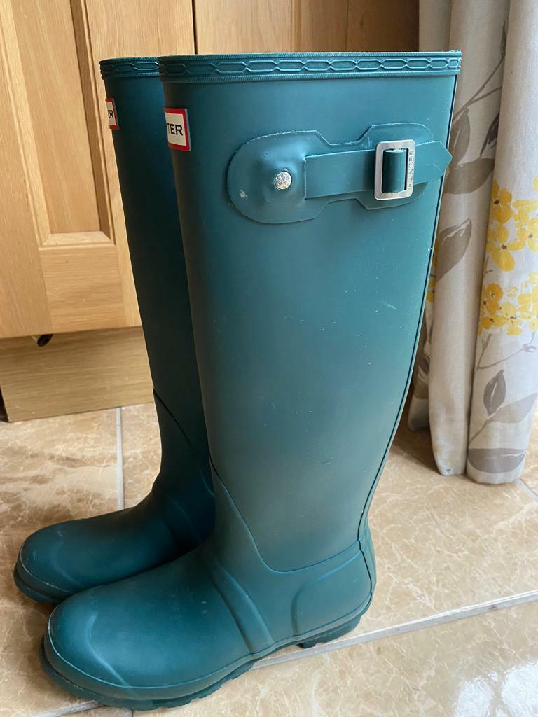 cheap hunter wellies size 6